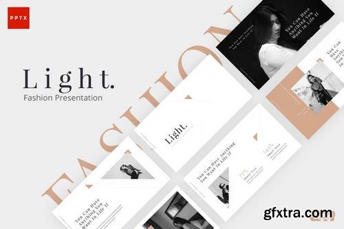 Light Fashion - Powerpoint, Keynote, Google Slides Templates