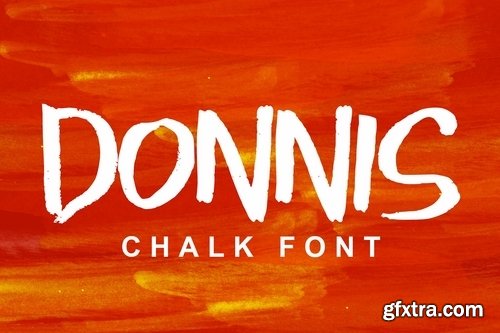 Donnis Chalk Font