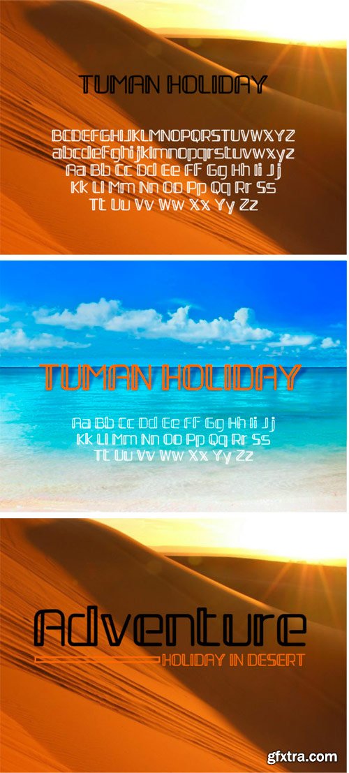 Tuman Holiday Font