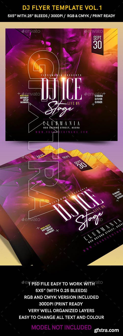 GraphicRiver - DJ Flyer Template Vol1 23488823