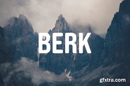 BERK - Unique Display  Headline Typeface