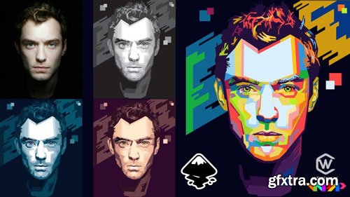 Create vector in the wpap style using inkscape gfxtra