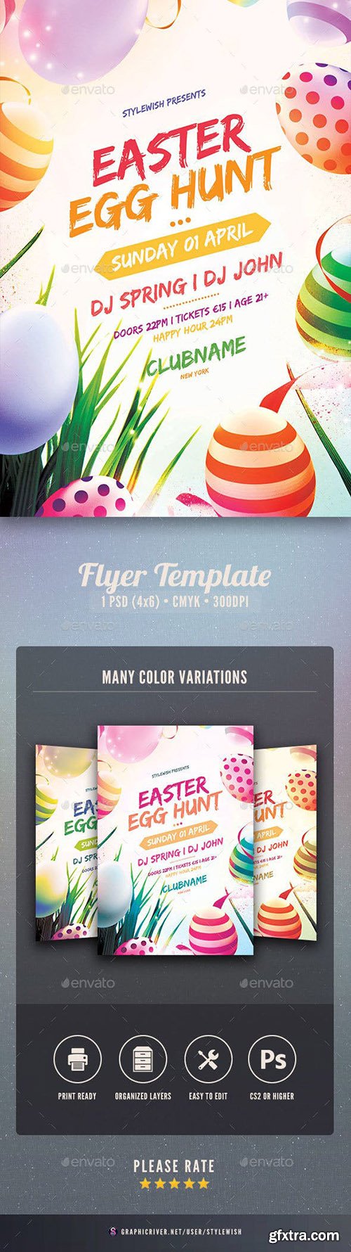 Easter Egg Hunt Flyer 21583601