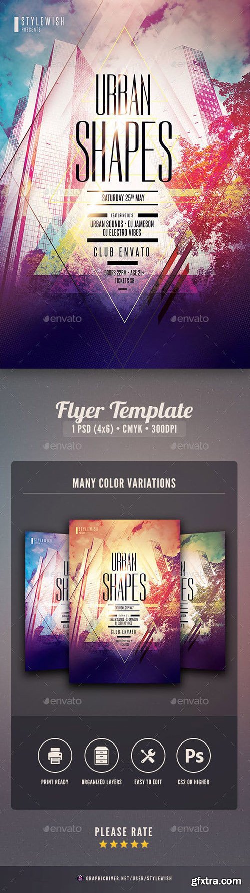 Urban Shapes Flyer 11239797