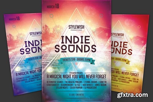 Indie Sounds Flyer