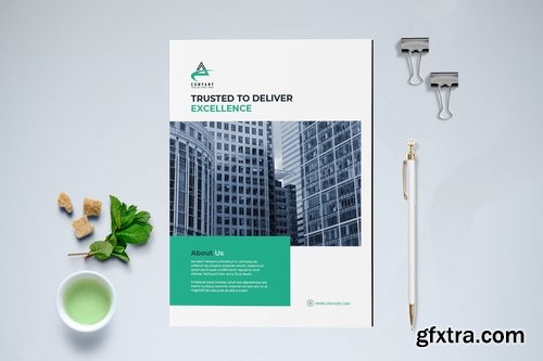 Modern Business Brochure Bi-Fold