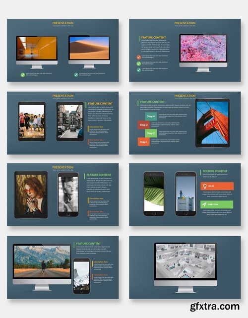 Mockup Powerpoint and Keynote