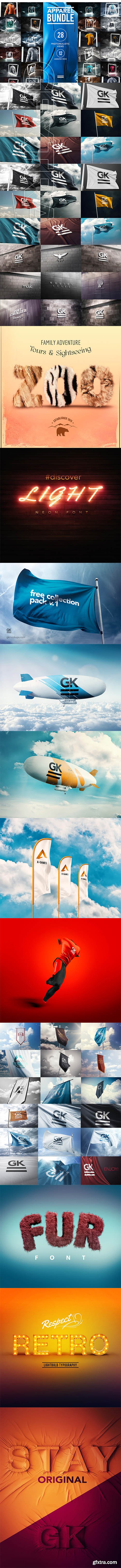 CreativeMarket - Huge Bundle of GK Mock ups 3239471