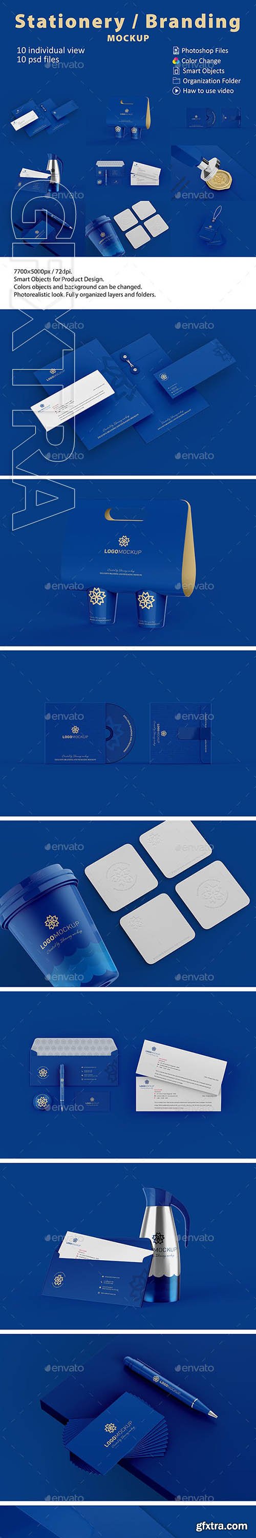 GraphicRiver - Stationery Branding Mockup 23546615