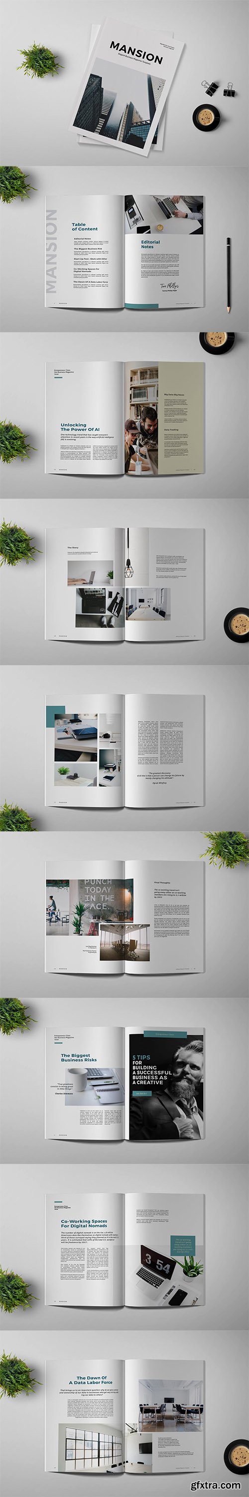Mansion - Magazine Template Mansion - Magazine Template