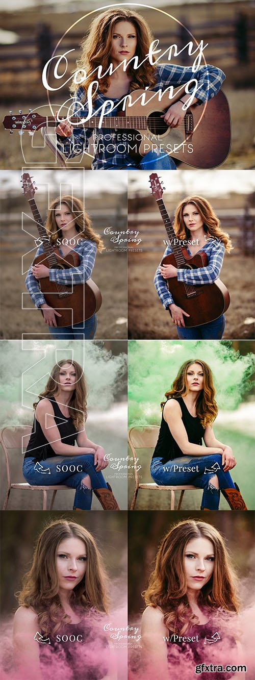 CreativeMarket - Lightroom Presets Country Spring 3615557