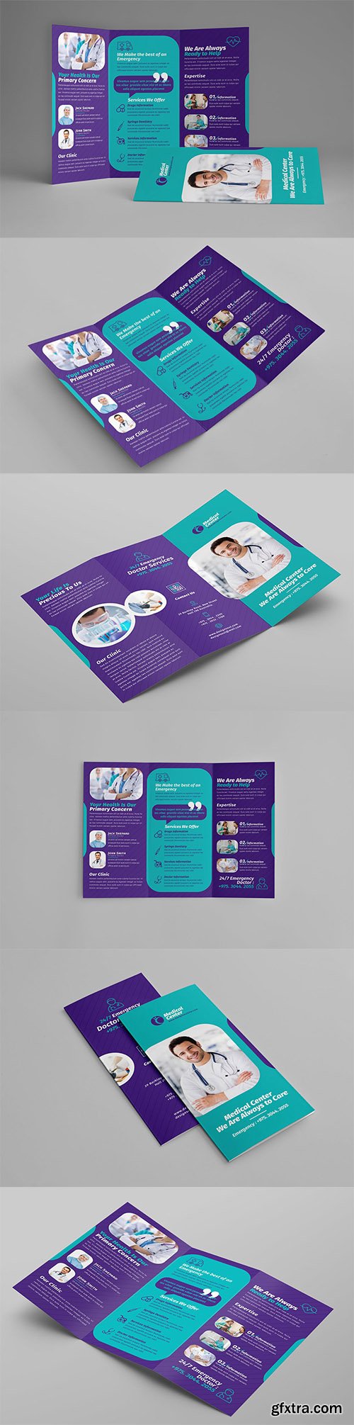 Medical Trifold Medical Trifold