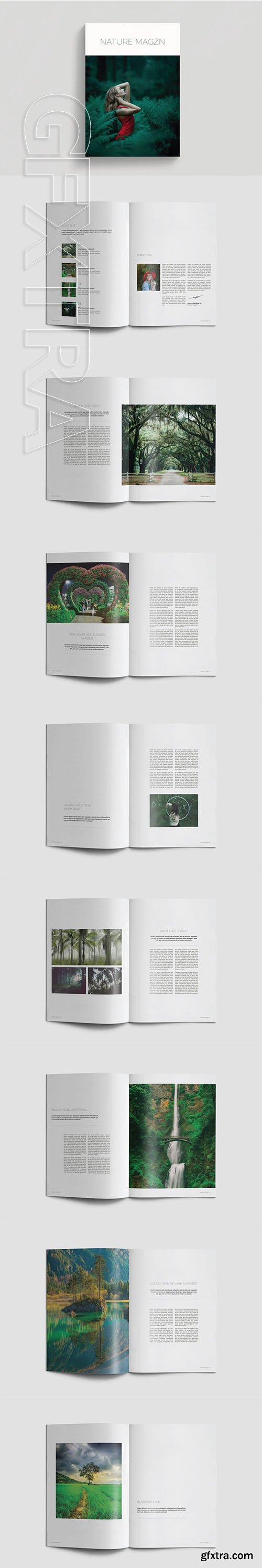 CreativeMarket - Nature Magazine 3667353