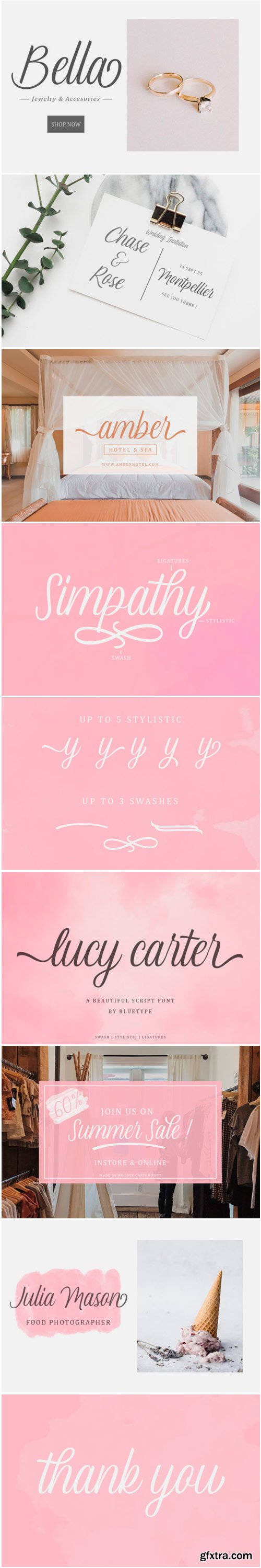Lucy Carter Script Font