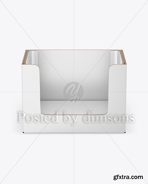 Cardboard Display Box Mockup