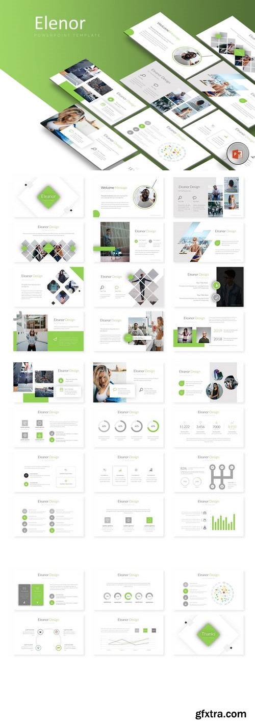 Eleanor - Powerpoint, Keynote, Google Slides Templates