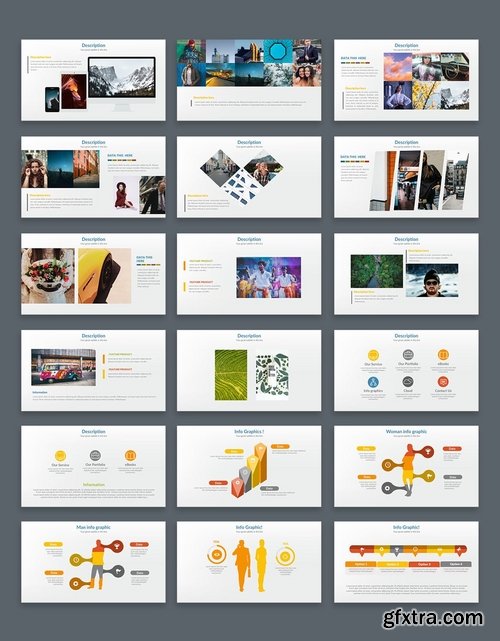 Direction Powerpoint and Keynote Presentations