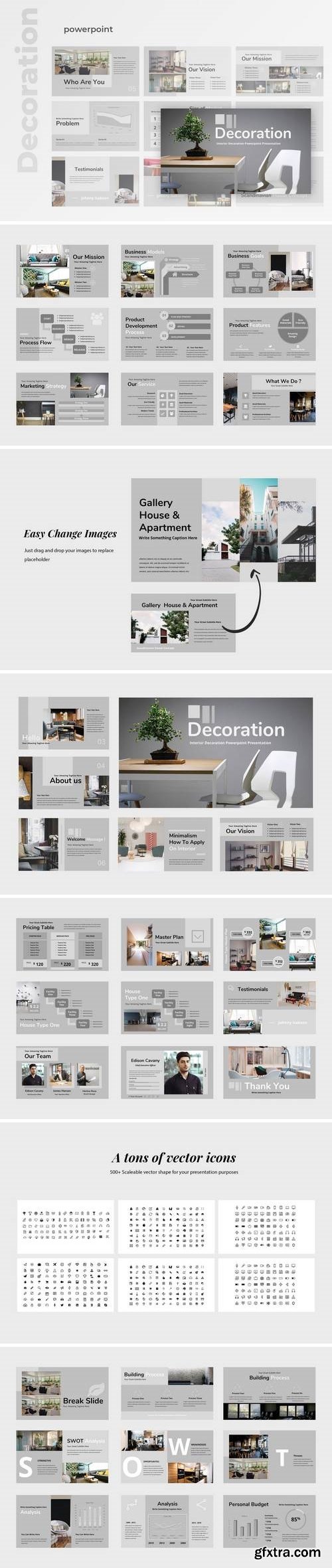 Decoration - Property - Powerpoint, Keynote, Google Slides Templates