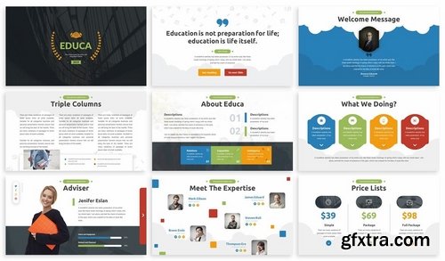 Educa - Education Powerpoint Template