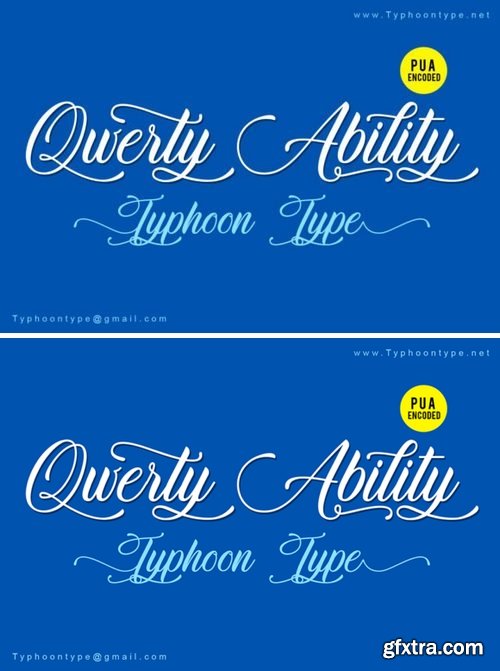 CM - Qwerty Ability font 3686887