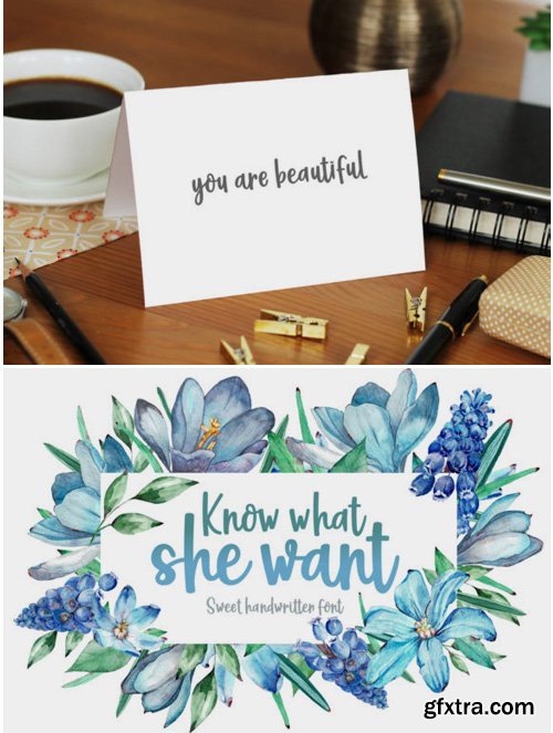 Know What She Want Font