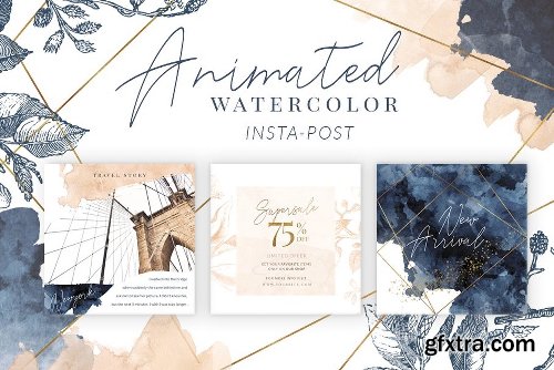 Creativemarket BUNDLE ANIMATED Instagram Templates 3205811