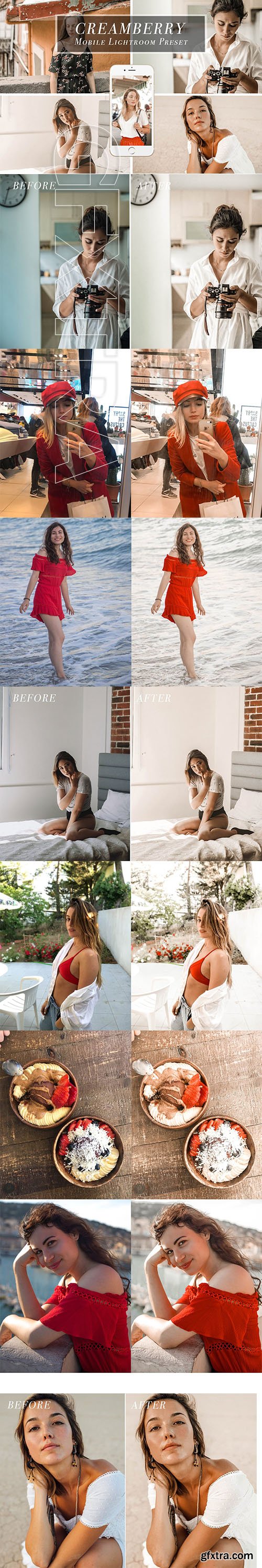 CreativeMarket - Creamy mobile Lightroom Preset 3471755