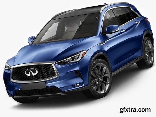 Cgtrader - Infiniti QX50 2019 3D Model