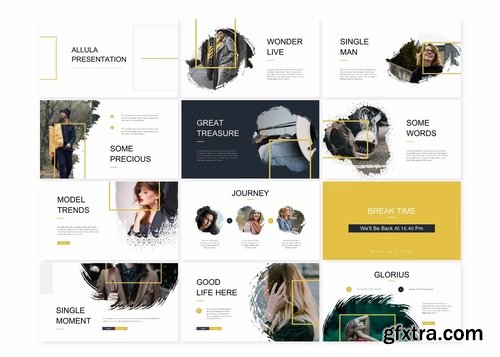 Alula Brush - Powerpoint Google Slides and Keynote Templates