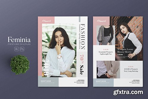 Minimalist Fashion AI and PSD Flyer Vol.05 Minimalist Fashion AI and PSD Flyer Vol.05