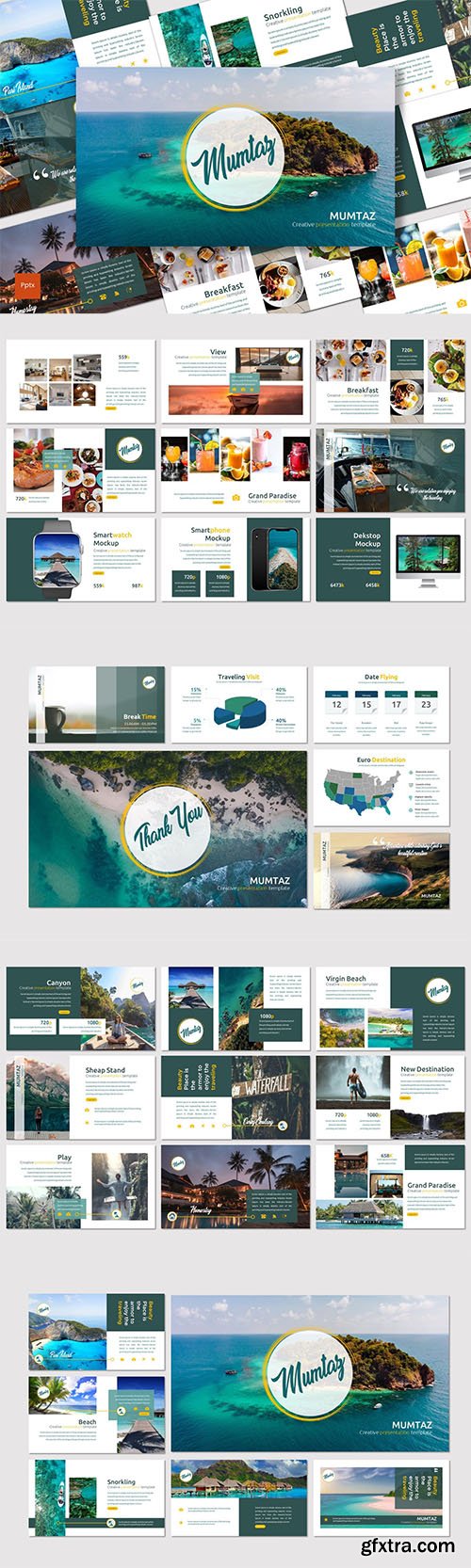 Mumtaz - Powerpoint, Keynote, Google Slides Templates