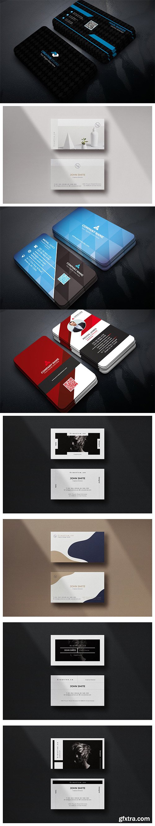 8 Business Card Templates 8 Business Card Templates