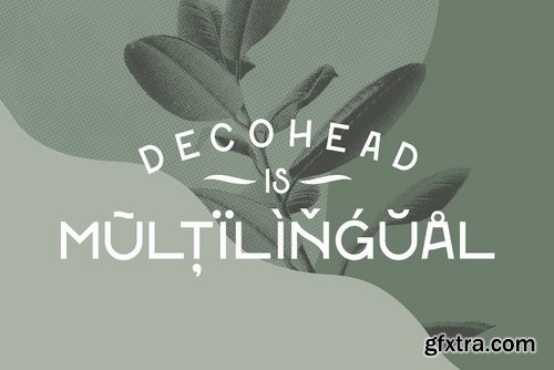 CM - Decohead Typeface 3699384