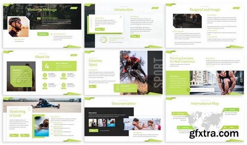 Fitrus - Sporty Powerpoint Template