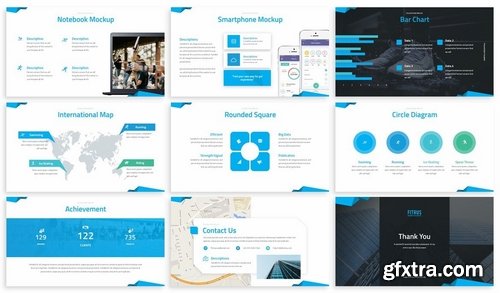 Fitrus - Sporty Powerpoint Template