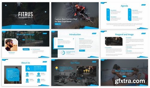 Fitrus - Sporty Powerpoint Template