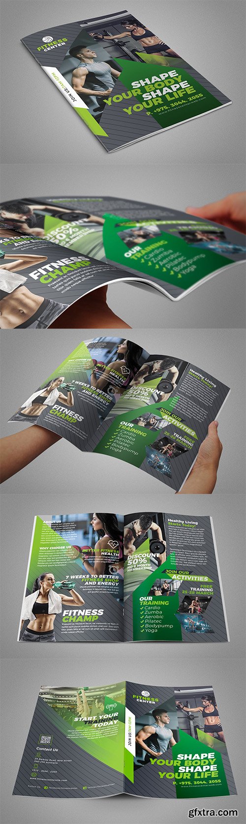 Fitness Bifold Brochure Fitness Bifold Brochure