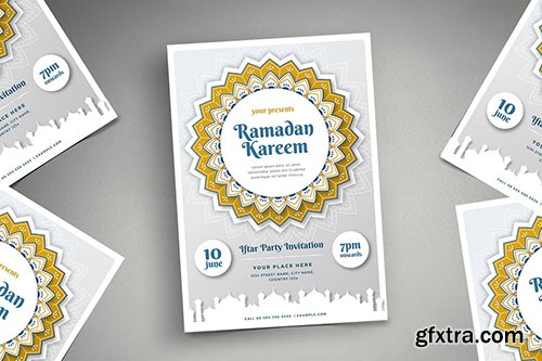 Ramadan Kareem Iftar Party Flyer 03