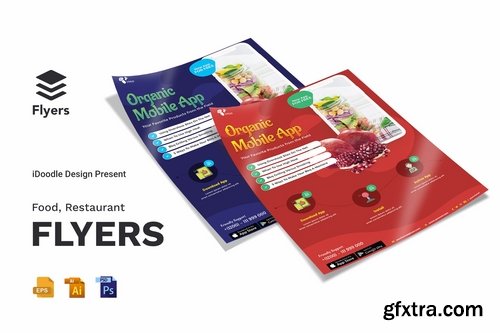 Organic Mobile App Flyer