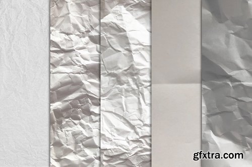 Crumpled Paper Textures x10