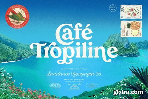 Tropiline Font Family Tropiline Font Family