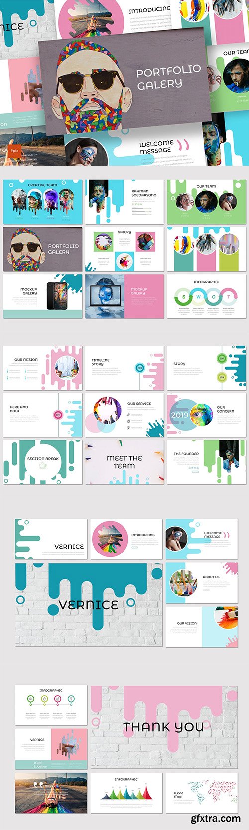 Vernice - Powerpoint, Keynote, Google Slides Templates