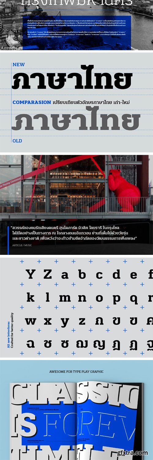 MartiniThai Neue Slab V2 Font Family