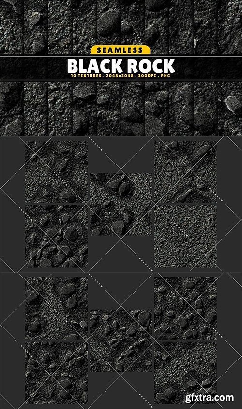 Cgtrader - Texture Pack Seamless Black Rock Vol 01 Texture Cgtrader - Texture Pack Seamless Black Rock Vol 01 Texture