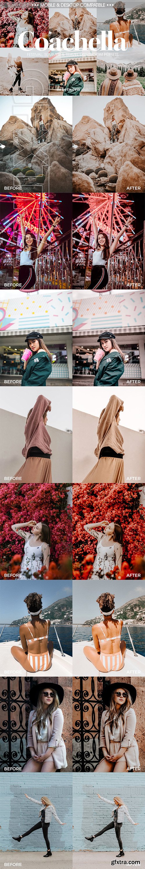 CreativeMarket - Coachella Mobile Lightroom Presets 3703793