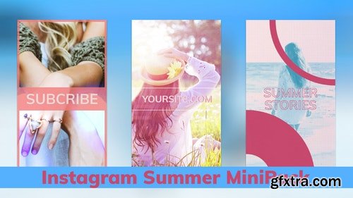 MotionArray Instagram Summer Stories MiniPack Vol. 1 215079