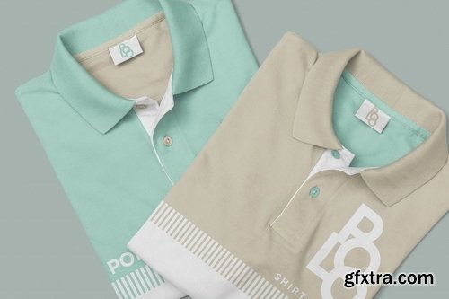 Stylish Polo Shirt Mockups