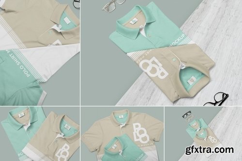 Stylish Polo Shirt Mockups