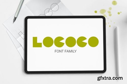 CM - Lococo Font Family 3712820