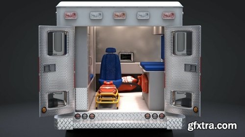 Cgtrader - Emergency Vehicles Collection Pack